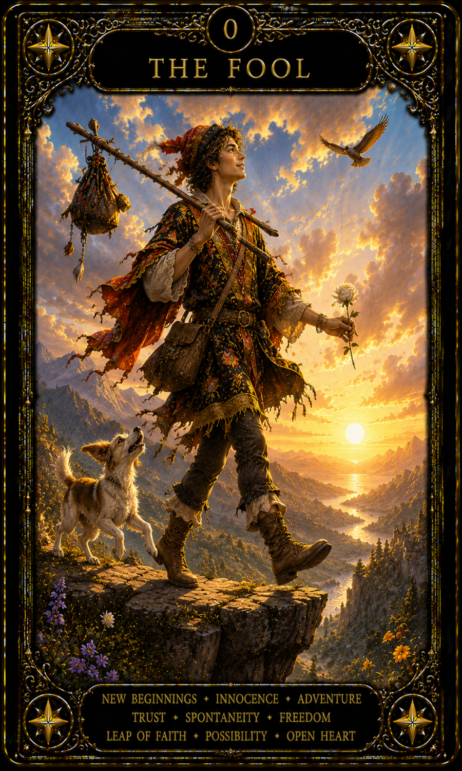 The Fool from Midnight Dream Oracle